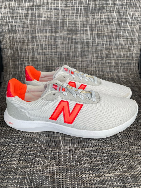 New Balance Shoes - New Balance Women's 514v1 Cush+ Sneakers Silver/Coral Red Athletic Shoes Sz 10